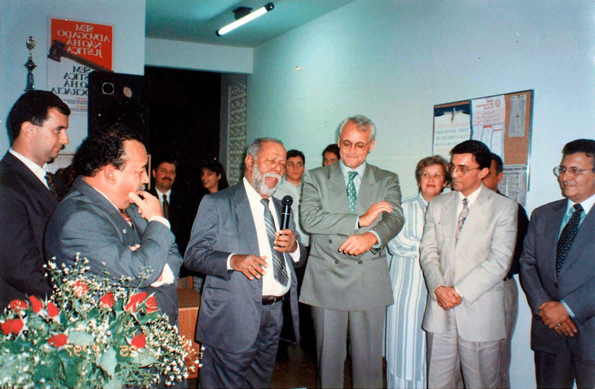 Inauguração da sede da OAB em Itaocara na Rua Aristeu Bucker Nº 42. Da