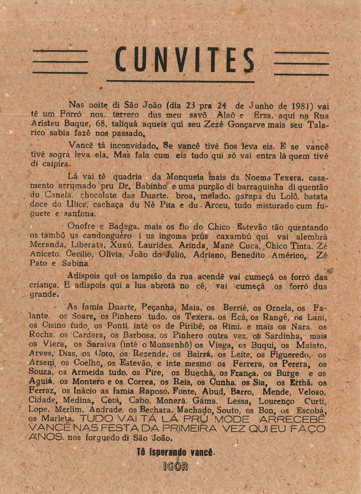 cunvites